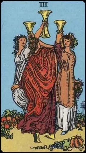 Three of Cups