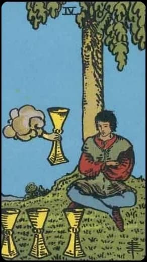 Four of Cups