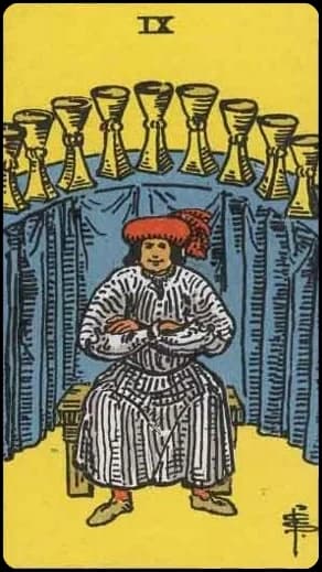 Nine of Cups