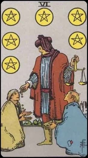 Six of Pentacles