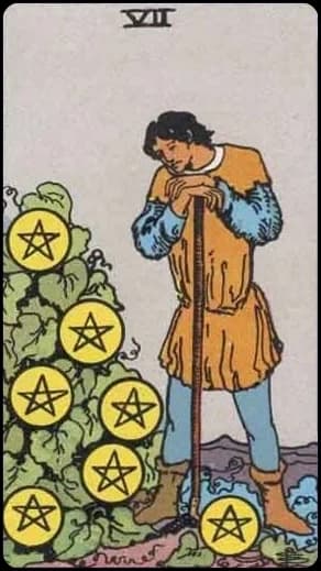 Seven of Pentacles