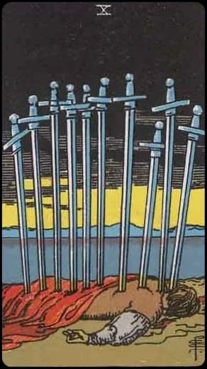 Ten of Swords