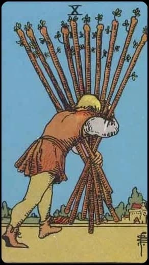 Ten of Wands